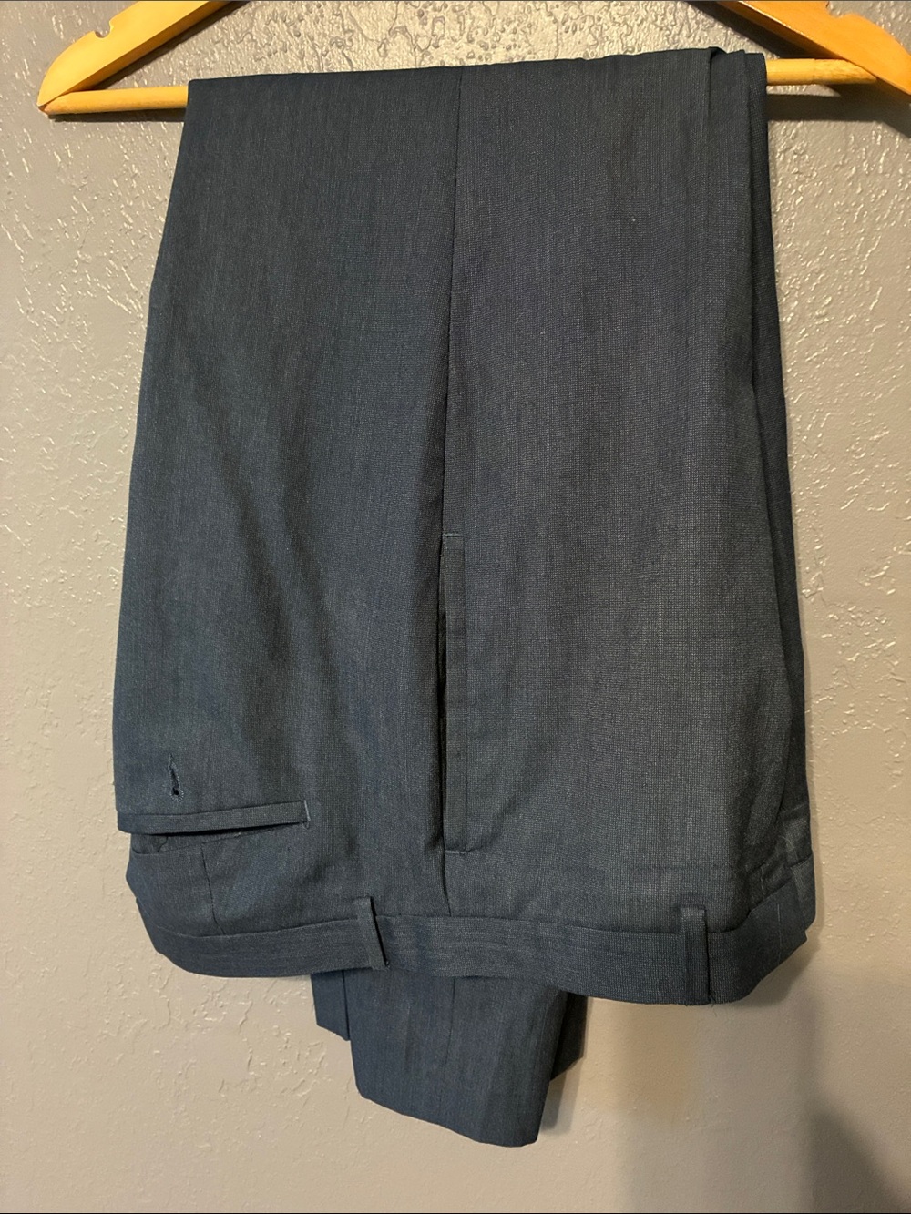 Calvin Klein Blue Men's Dress Pants